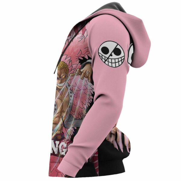 Donquixote Doflamingo Hoodie One Piece Anime Shirt Jacket 6