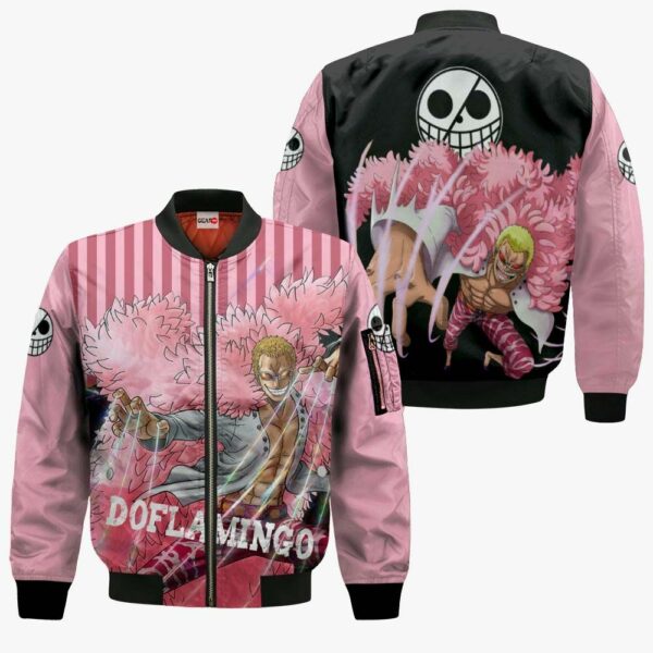 Donquixote Doflamingo Hoodie One Piece Anime Shirt Jacket 4