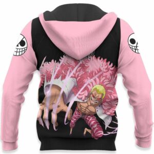 Donquixote Doflamingo Hoodie One Piece Anime Shirt Jacket 10