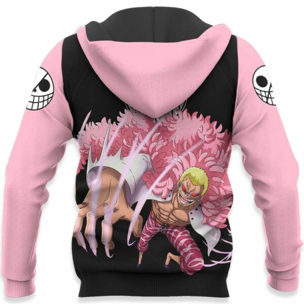 Donquixote Doflamingo Hoodie One Piece Anime Shirt Jacket 5