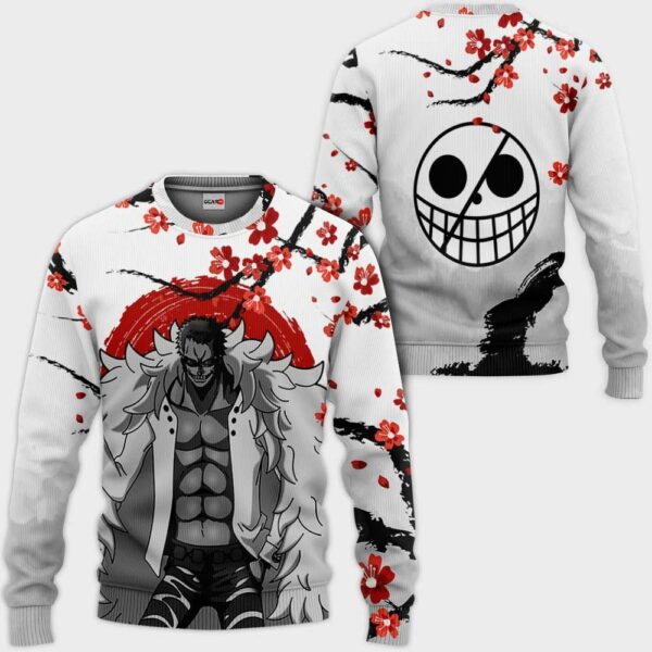 Donquixote Hoodie Custom Japan Style One Piece Anime Shirt 2