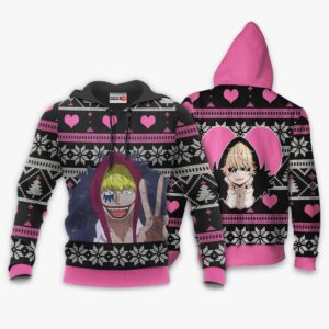 Donquixote Rosinante Ugly Christmas Sweater Custom One Piece Anime XS12 7