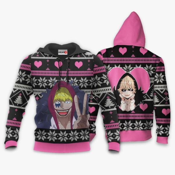 Donquixote Rosinante Ugly Christmas Sweater Custom One Piece Anime XS12 3