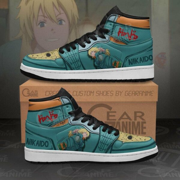 Dorohedoro Nikaido Shoes Custom Horror Anime Sneakers 1