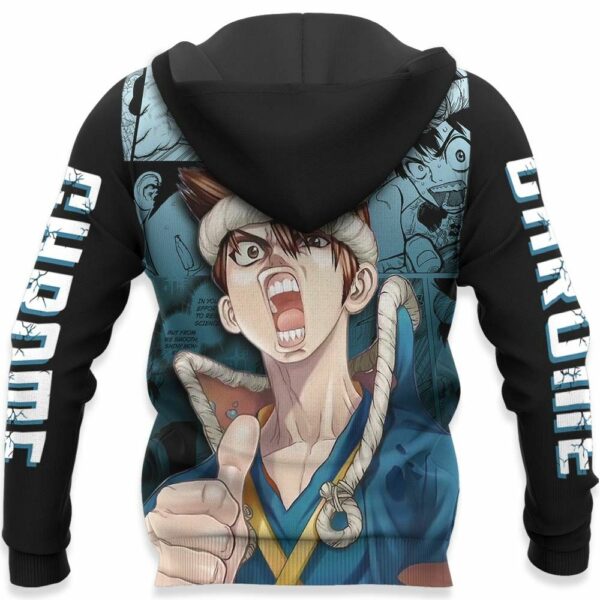 Dr Stone Chrome Hoodie Shirts Anime Jacket 5