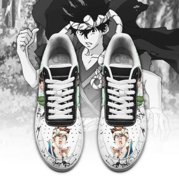 Dr Stone Chrome Sneakers Anime Custom PT11 2