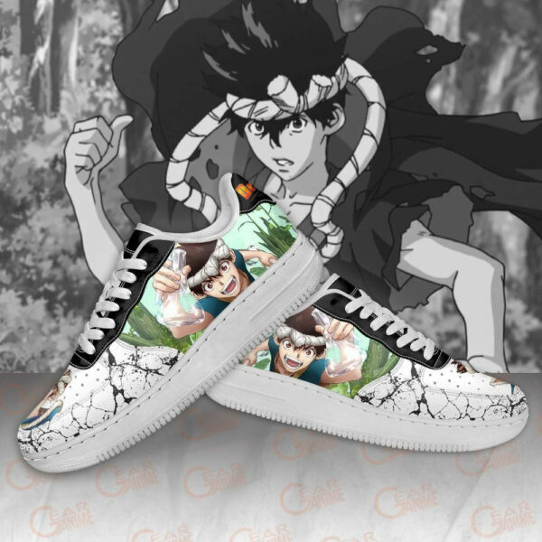 Dr Stone Chrome Sneakers Anime Custom PT11 4