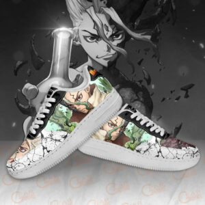 Dr Stone Senku Ishigami Sneakers Anime Custom PT11 7