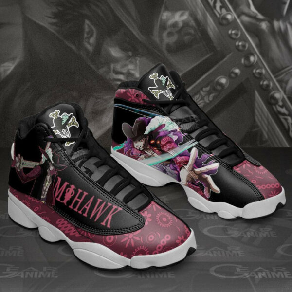 Dracule Mihawk Shoes Custom Anime One Piece Sneakers 1