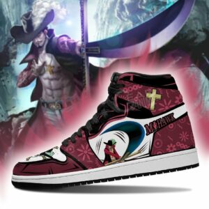 Dracule Mihawk Shoes Custom Anime One Piece Sneakers Gift Idea 5