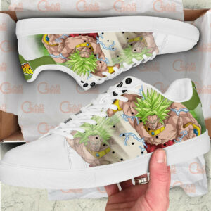 Dragon Ball Broly Skate Shoes Custom Anime Sneakers 5