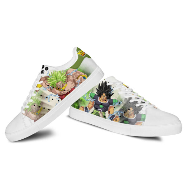 Dragon Ball Broly Skate Shoes Custom Anime Sneakers 3