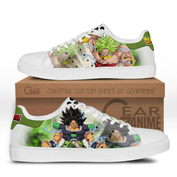 Dragon Ball Broly Skate Shoes Custom Anime Sneakers 1