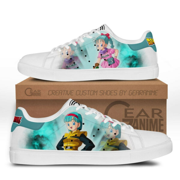 Dragon Ball Bulma Skate Shoes Custom DBZ Anime Sneakers 1