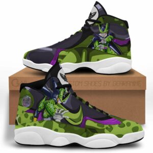Dragon Ball Cell Shoes Custom Anime DBZ Sneakers Gift Idea 5