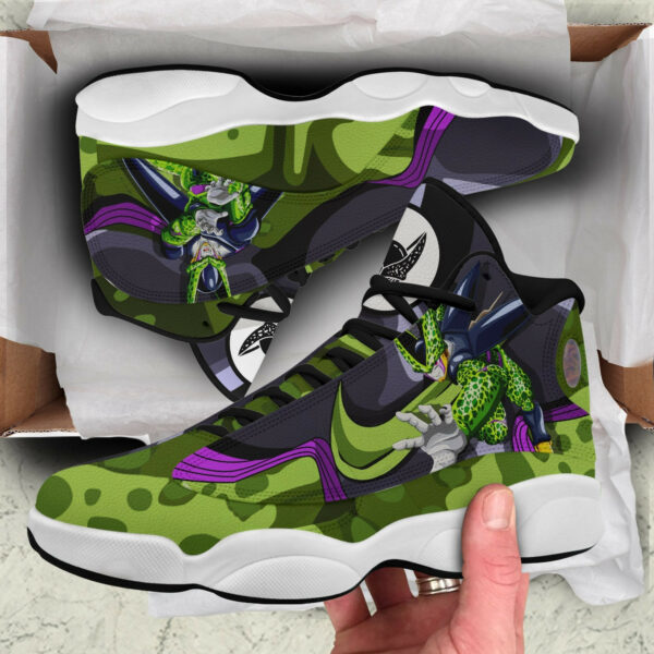 Dragon Ball Cell Shoes Custom Anime DBZ Sneakers Gift Idea 3