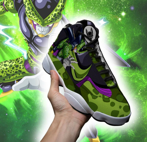 Dragon Ball Cell Shoes Custom Anime DBZ Sneakers Gift Idea 1