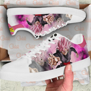 Dragon Ball Goku Black Rose Skate Shoes Custom Anime Sneakers 5
