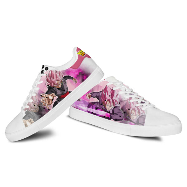 Dragon Ball Goku Black Rose Skate Shoes Custom Anime Sneakers 3