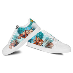 Dragon Ball Goku Blue Skate Shoes Custom Anime Sneakers 6