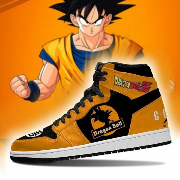 Dragon Ball Goku Shoes Silhouette Custom DBZ Anime Sneakers 3
