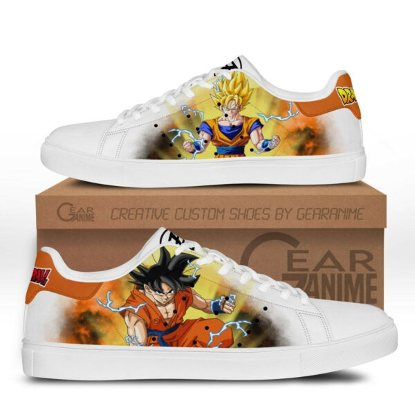 Dragon Ball Goku Skate Shoes Custom Anime Sneakers 1