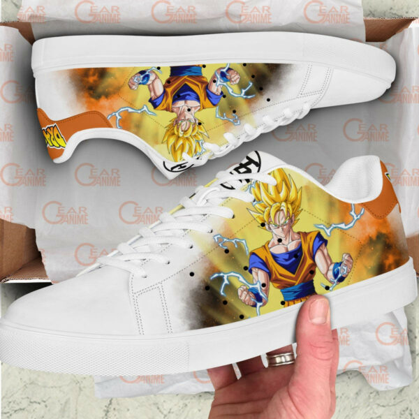 Dragon Ball Goku Skate Shoes Custom Anime Sneakers 2