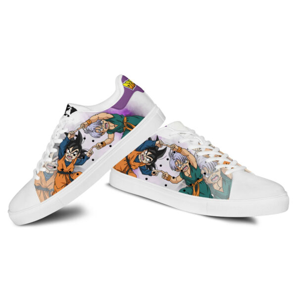 Dragon Ball Goten Trunks Fusion Skate Shoes Custom Anime Sneakers 3