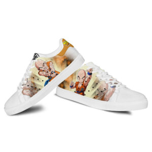 Dragon Ball Krillin Skate Shoes Custom Anime Sneakers 6