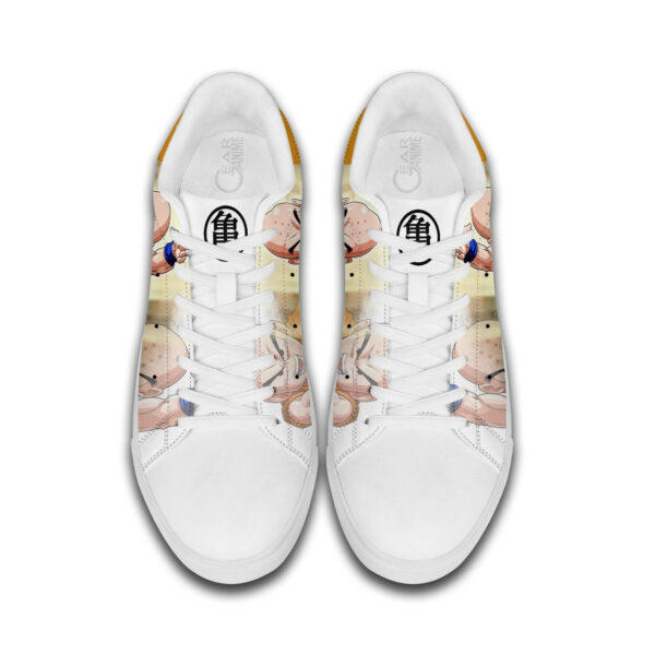 Dragon Ball Krillin Skate Shoes Custom Anime Sneakers 4