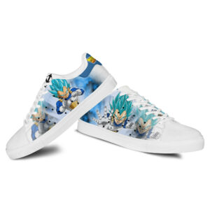 Dragon Ball Vegeta Blue Skate Shoes Custom Anime Sneakers 6