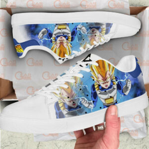 Dragon Ball Vegeta Skate Shoes Custom Anime Sneakers 5