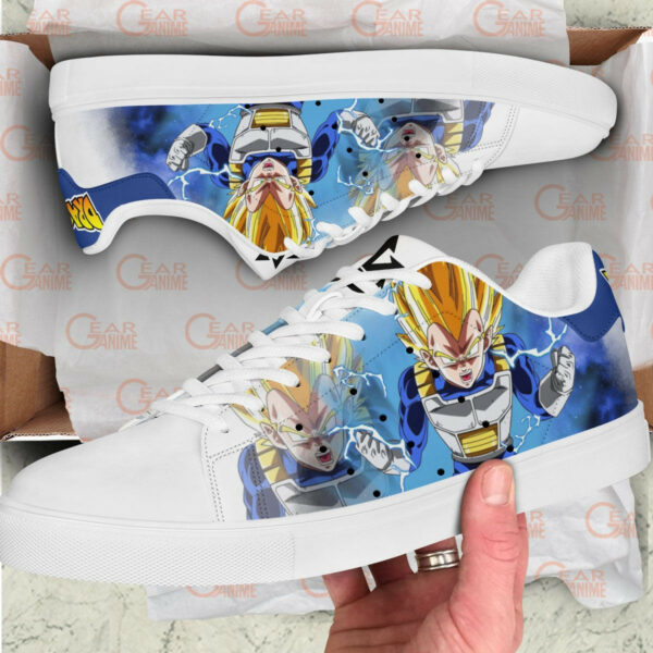 Dragon Ball Vegeta Skate Shoes Custom Anime Sneakers 2