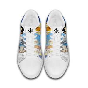 Dragon Ball Vegeta Skate Shoes Custom Anime Sneakers 7