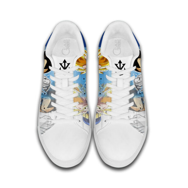 Dragon Ball Vegeta Skate Shoes Custom Anime Sneakers 4