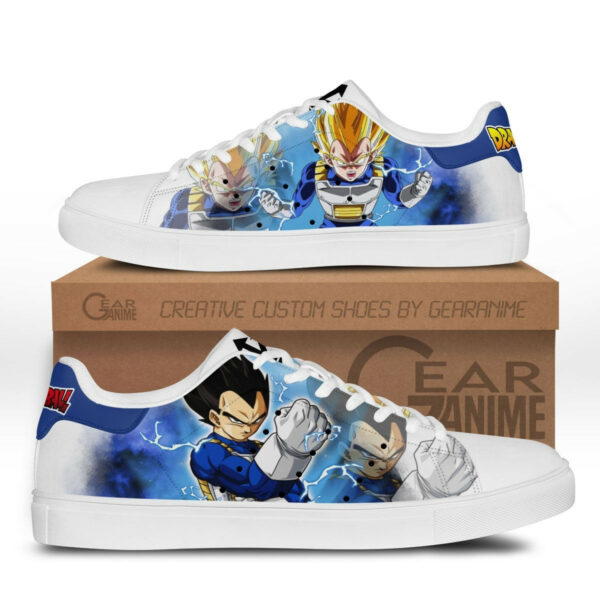 Dragon Ball Vegeta Skate Shoes Custom Anime Sneakers 1