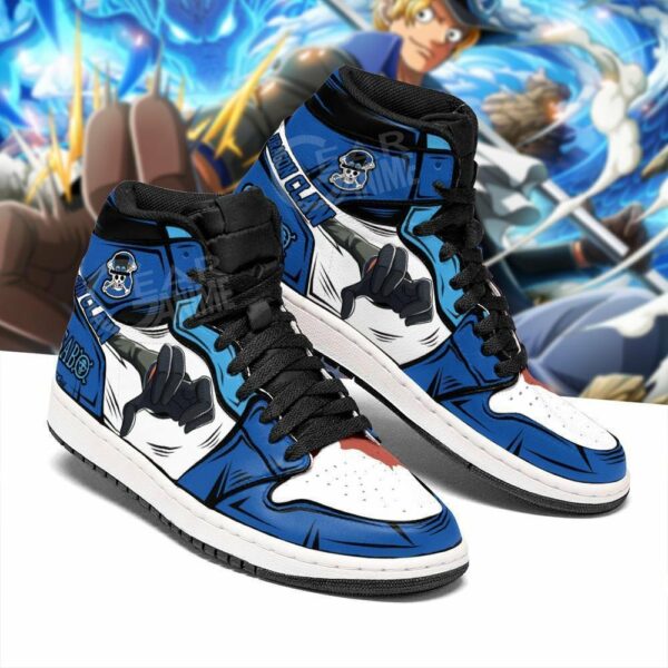 Dragon Claw Sabo Shoes Custom Anime One Piece Sneakers 2