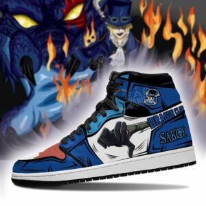 Dragon Claw Sabo Shoes Custom Anime One Piece Sneakers 5