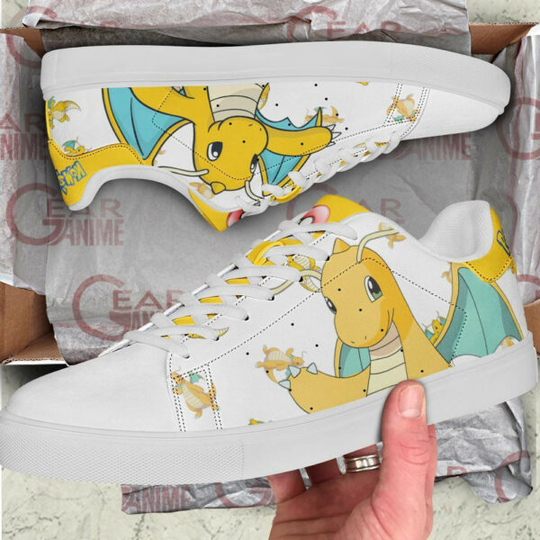 Dragonite Skate Shoes Pokemon Custom Anime Sneakers SK11 2