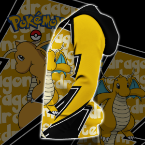 Dragonite Zip Hoodie Pokemon Shirt SD12 7