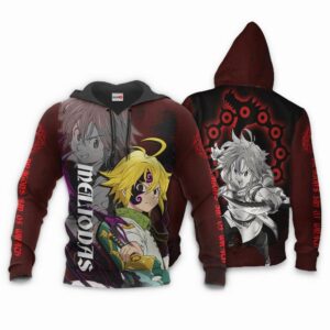 Dragon's Sin of Wrath Meliodas Hoodie Seven Deadly Sins Anime Shirt 8