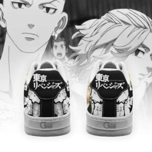 Draken And Mikey Air Shoes Custom Anime Tokyo Revengers Sneakers 7