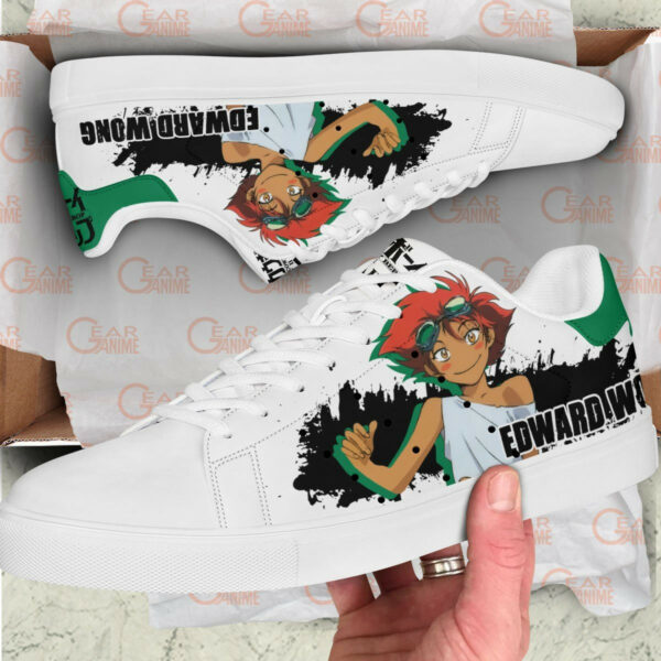 Edward Wong IV Skate Shoes Custom Cowboy Bebop Anime Sneakers 2