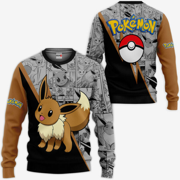 Eevee Hoodie Custom Anime Pokemon Merch Clothes Mix Manga 2