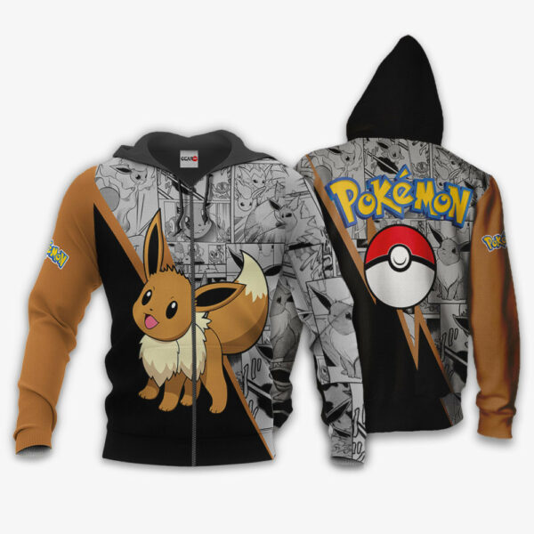 Eevee Hoodie Custom Anime Pokemon Merch Clothes Mix Manga 1