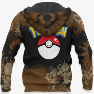 Eevee Hoodie Custom Pokemon Anime Merch Clothes Tie Dye Style 10