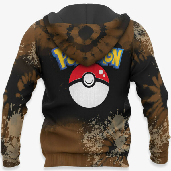 Eevee Hoodie Custom Pokemon Anime Merch Clothes Tie Dye Style 5