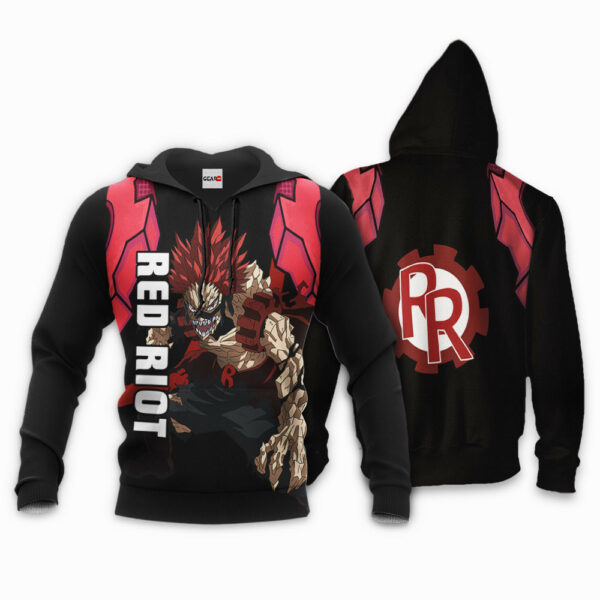 Eijiro Kirishima Hoodie Custom Anime My Hero Academia Merch Clothes 3