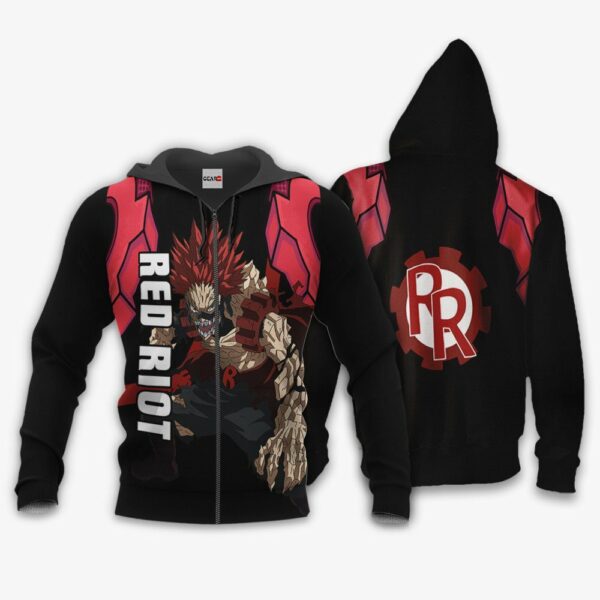 Eijiro Kirishima Hoodie Custom Anime My Hero Academia Merch Clothes 1