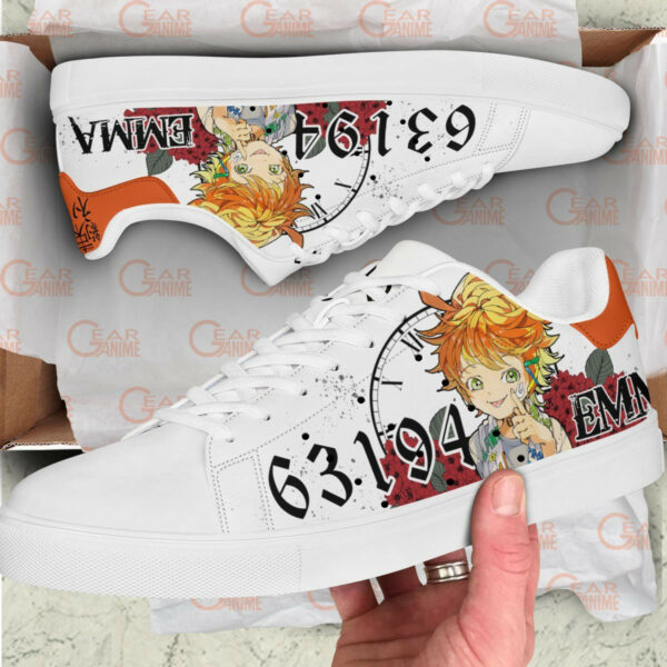 Emma 63194 Skate Shoes Custom The Promised Neverland Anime Sneakers 2